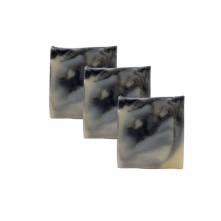 3-Bar Activated Charcoal Tallow Soap Bundle